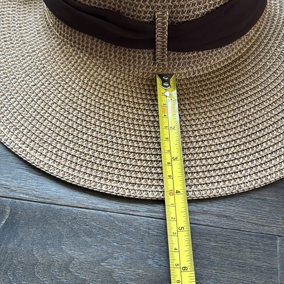 Milani UPF 50+ Sun protection floppy hat, natural,drawstring adjustable headband - Picture 10 of 11